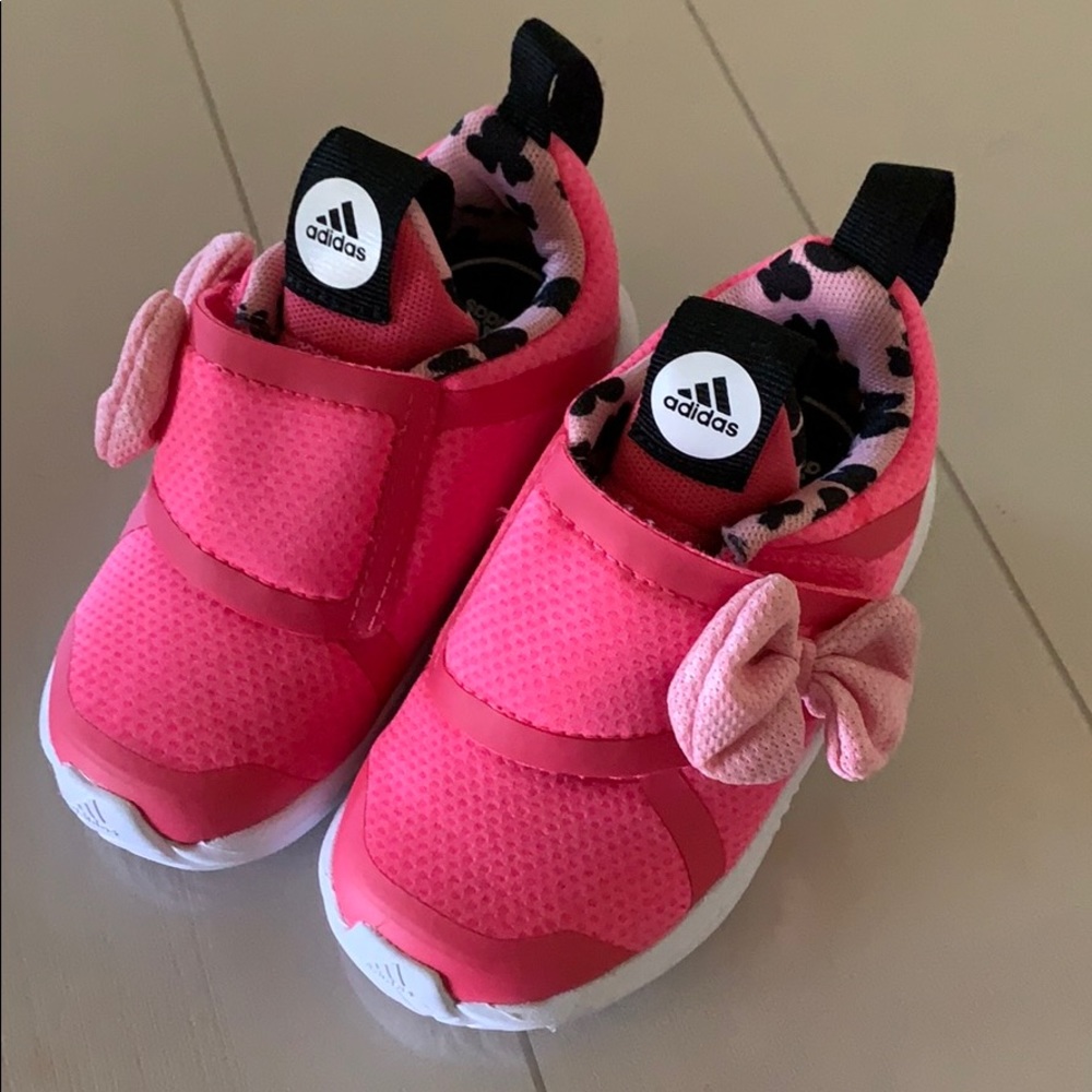 Adidas Toddler Girls Running Shoe Minnie Mouse